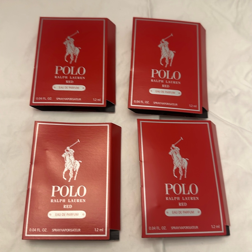 Polo Ralph Lauren Red Eau De Parfum X4